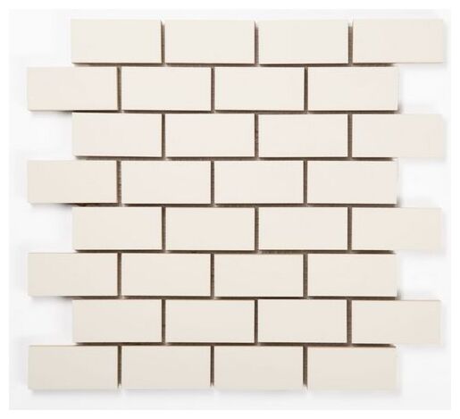 manufaktura mozaik cegiełki wanilia mozaika 30x30 - zdjęcie główne