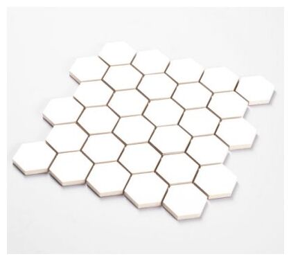 manufaktura mozaik heksagon biały połysk mozaika 30x30 - zdjęcie nr: 2