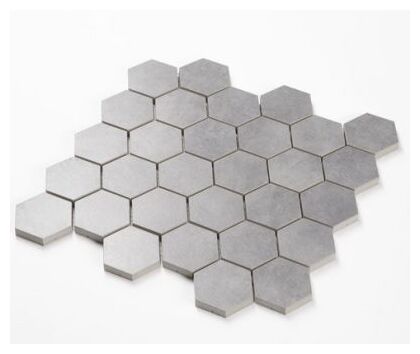manufaktura mozaik heksagon dark grey mozaika 30x30 - zdjęcie nr: 2