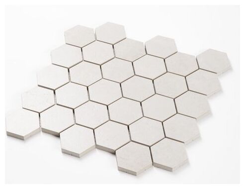 manufaktura mozaik heksagon light grey mozaika 30x30 - zdjęcie nr: 2