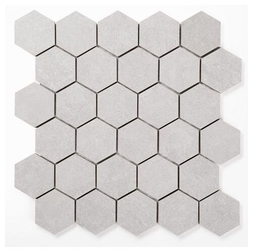 manufaktura mozaik heksagon grey mozaika 30x30 