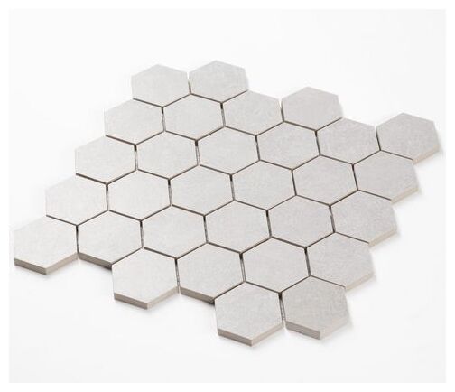 manufaktura mozaik heksagon grey mozaika 30x30 