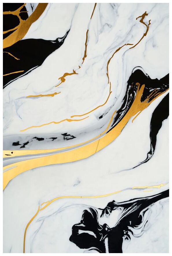 Manufaktura Płyt Black Gold Flow Połysk Płyta ścienna Węglowa 280x122 - zdjęcie nr: 2