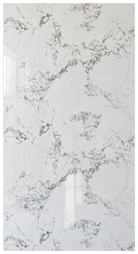 Manufaktura Płyt Crystal White Połysk Płyta ścienna Węglowa 280x122