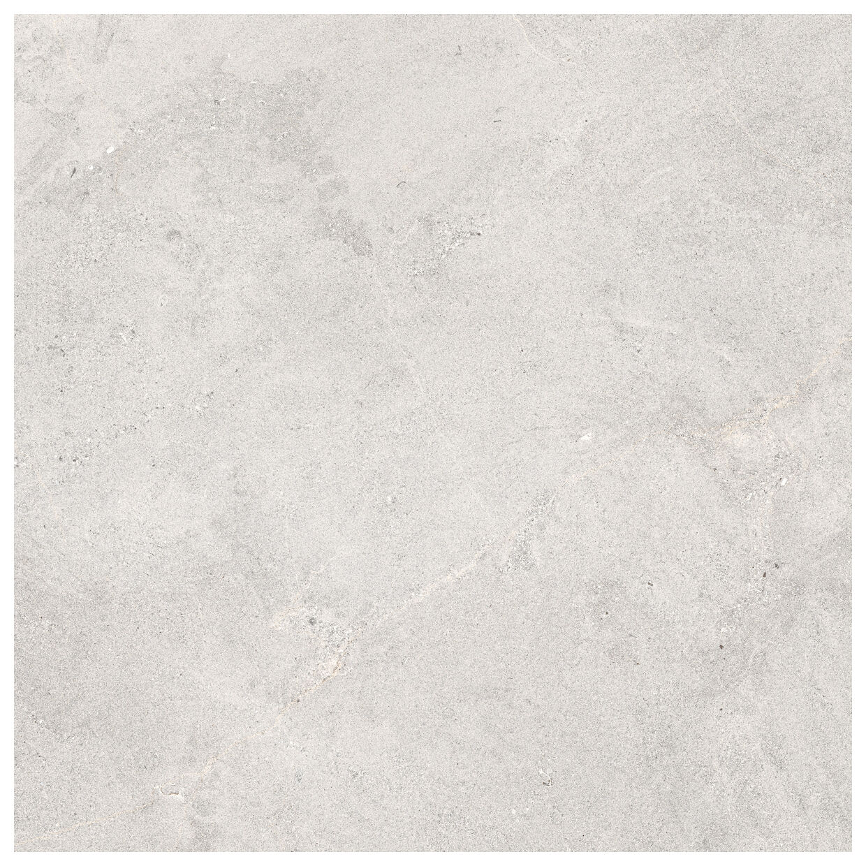 Marazzi Naturalia Bianco Strutturato Merc 100x100 - antypoślizgowa płytka na podłogę kamieniopodobna