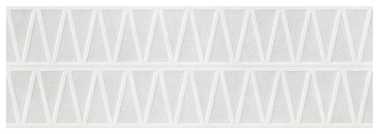 Marazzi Slow Wall 3D HAY Gesso MPC9 40x120 - biała płytka ceramiczna strukturalna łazienkowa i kuchenna