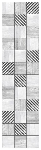 marazzi foresta grigio m4t0 listwa mozaika 15x60 