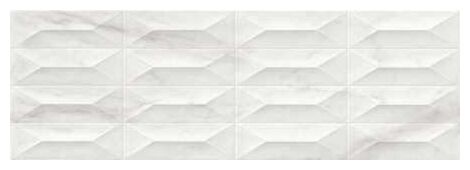 marazzi marbleplay white struttura gem 3d m4pc płytka ścienna 30x90 - zdjęcie główne