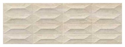 marazzi marbleplay travertino struttura gem 3d m4pg płytka ścienna 30x90 - zdjęcie główne