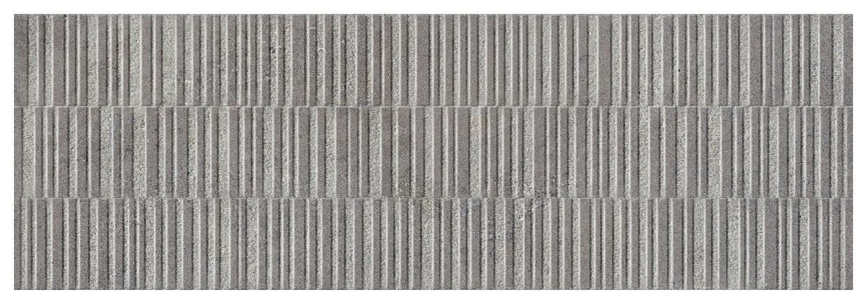 Marazzi Naturalia Grigio Struttura Codex 3D Mene 33x100 - kafelki na ścianę imitujące kamień