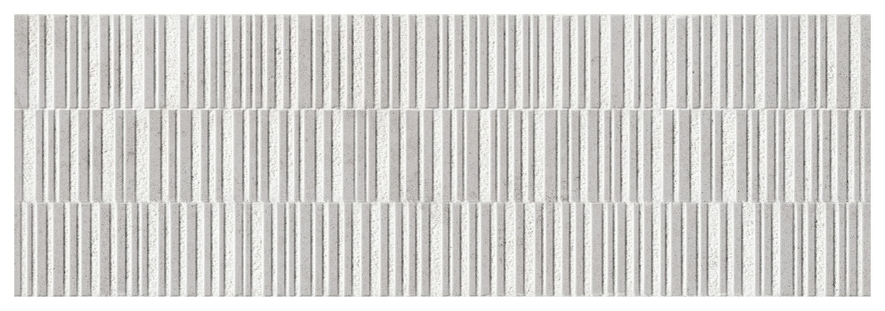 Marazzi Naturalia Bianco Struttura Codex 3D Menf 33x100 - kafelki ścienne imitujące kamień