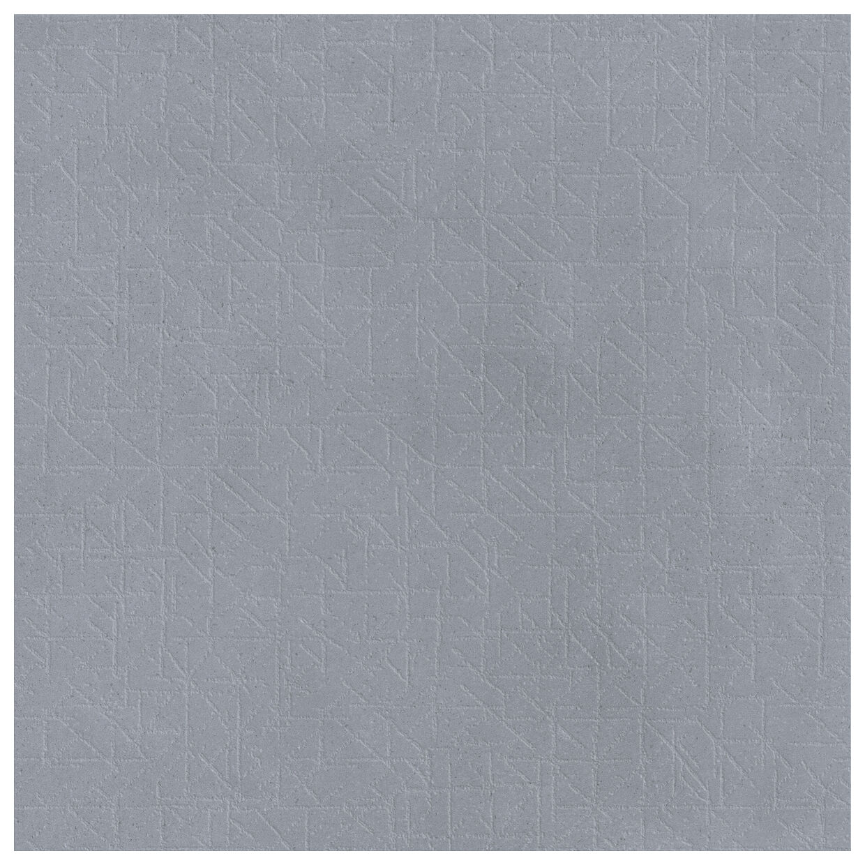 Marazzi Slow Cold Piombo Decoro Trama Mpfc 75x75 - matowa płytka dekoracyjna do salonu imitująca beton