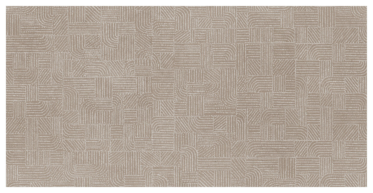Marazzi Slow Argilla Decoro Tapis MM7S 60x120 - płytka dekoracyjna betonopodobna do łazienki i kuchni