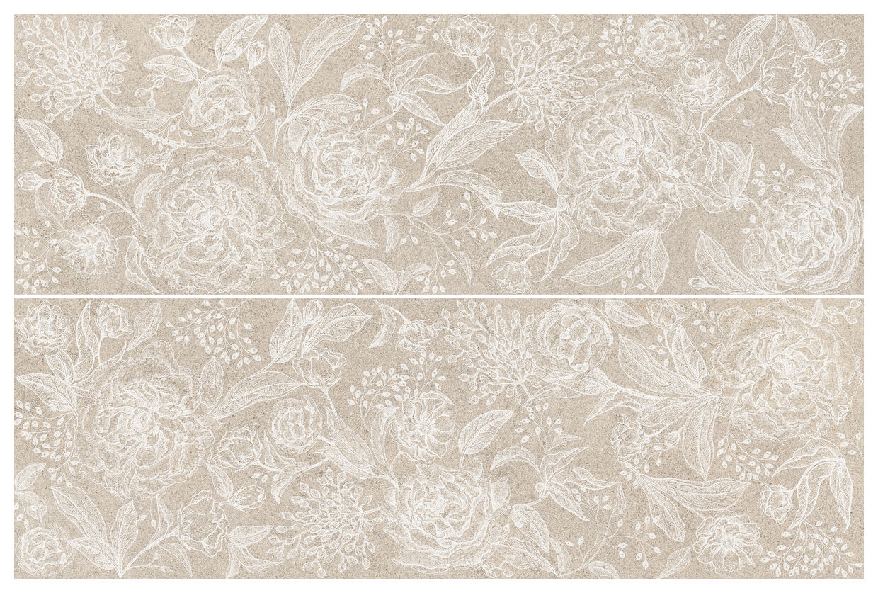 Marazzi Naturalia Decoro Incisione Beige Touch Menp 33x100 - płytka dekoracyjna imitująca kamień