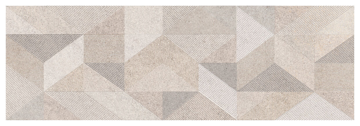 Marazzi Naturalia Decoro Micro Beige Touch Mens 33x100 - płytka dekoracyjna matowa imitująca kamień