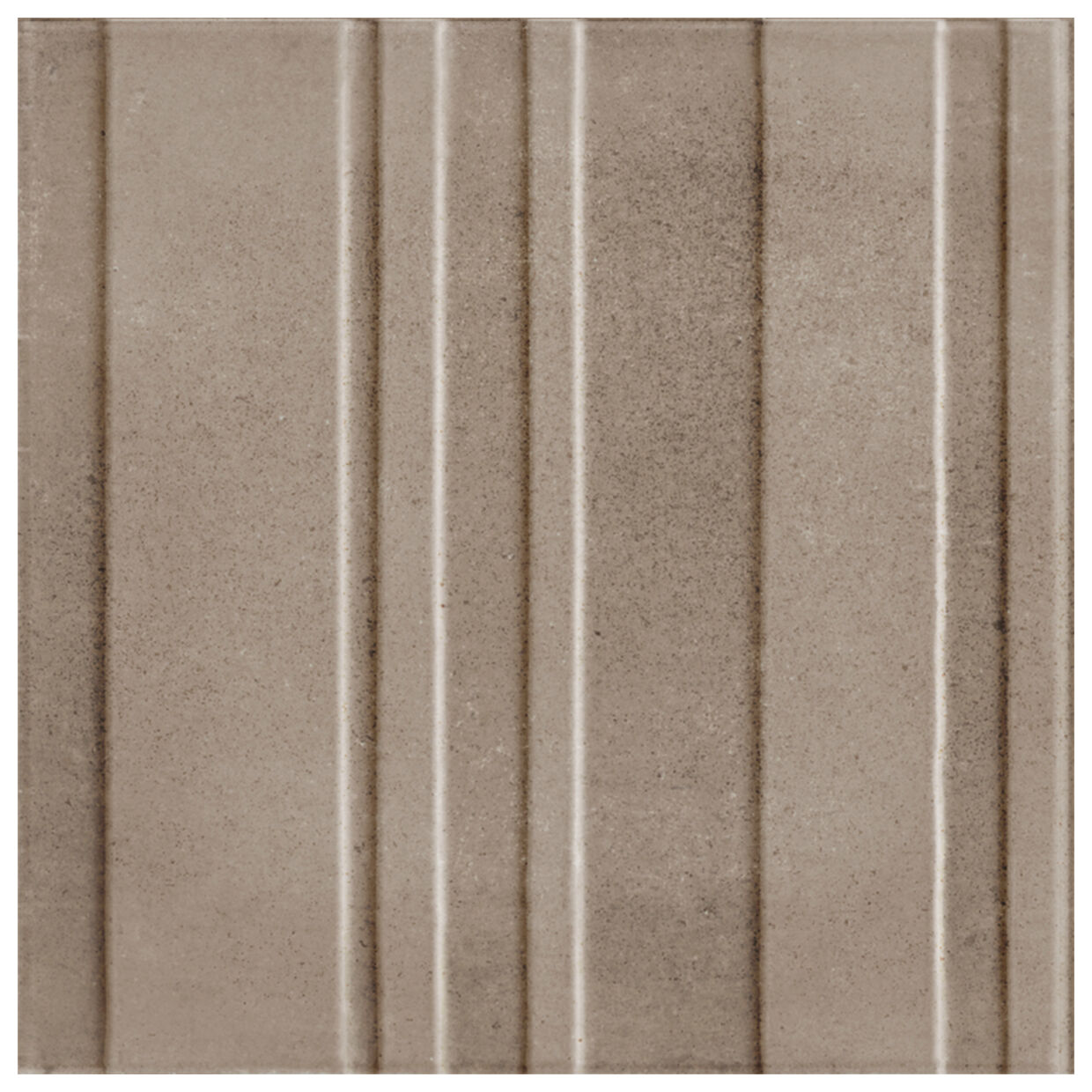 Marazzi Artcraft Argilla Struttura 3D Bande Mgus 20x20 - beżowy gres porcelanowy 3d do łazienki i kuchni