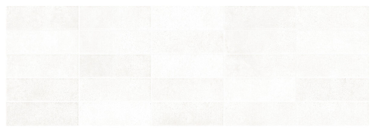 Marazzi Appeal White Struttura Brick 3D M9N7 25x76 - biała glazura 3d łazienkowa i kuchenna