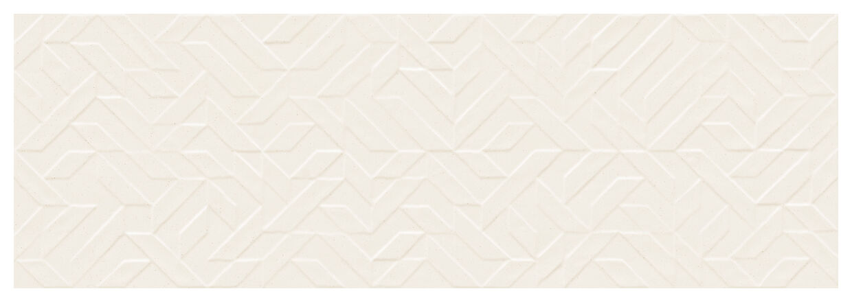 Marazzi Racconti Bianco STR 3D Segmenti Mcyf 30x90 - biała glazura 3d
