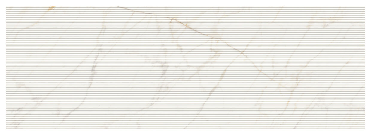 Marazzi Magnifica Calacatta Gold STR Mikado M5SZ 60x180 - białe kafelki 3d kuchenne i łazienkowe