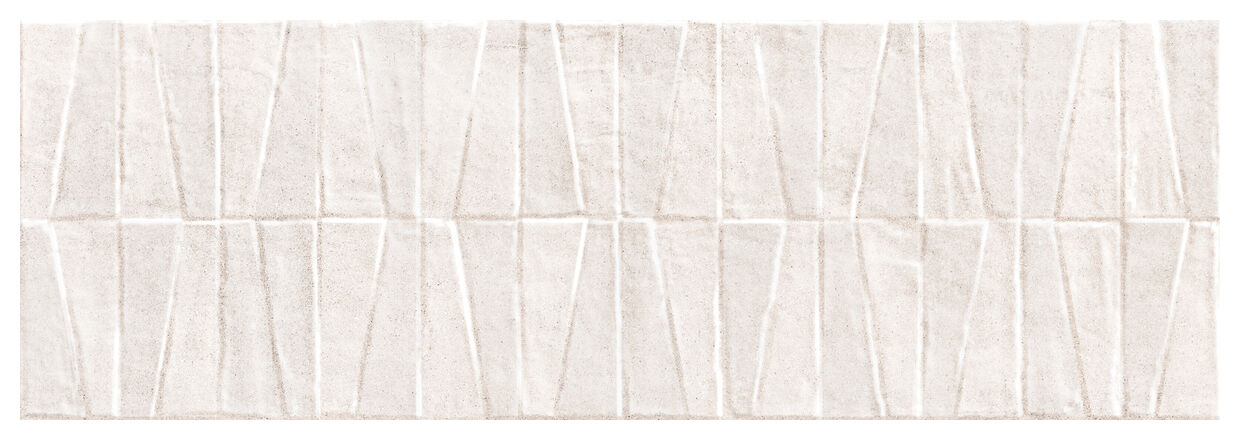Marazzi Cementum Wall Struttura 3D Contact ASH MM3Z 40x120 - białe kafelki 3d
