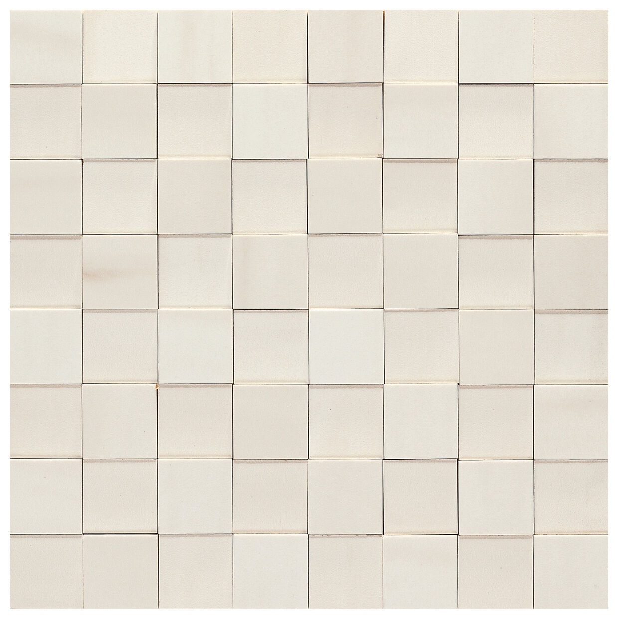 Marazzi Allmarble Lasa Mosaico 3D Mmpt 30x30 - błyszcząca mozaika do salonu marmuropodobna