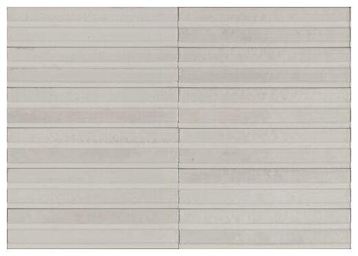 marazzi lume rake white struttura 3d lux mp9e gres 6x24 - zdjęcie główne