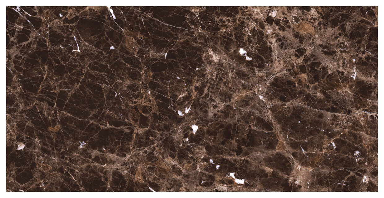 Marazzi Allmarble Emperador LUX Meln 60x120 - błyszczący gres porcelanowy do salonu imitujący marmur