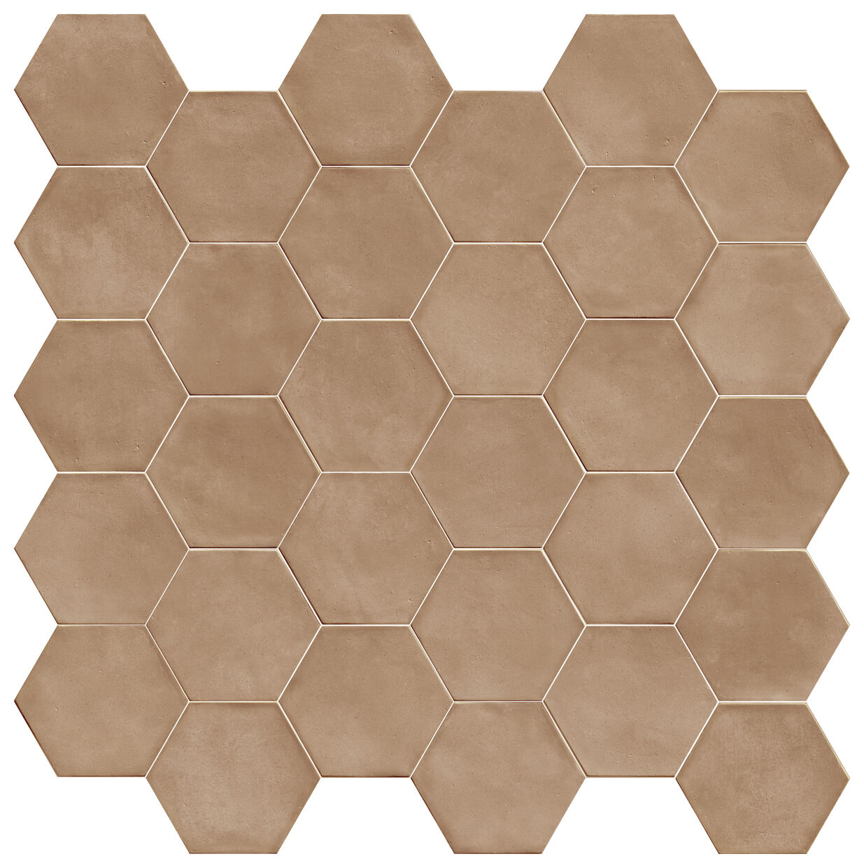 Marazzi Artcraft Coccio Mgsy 21x18.2 - brązowy gres porcelanowy betonopodobny