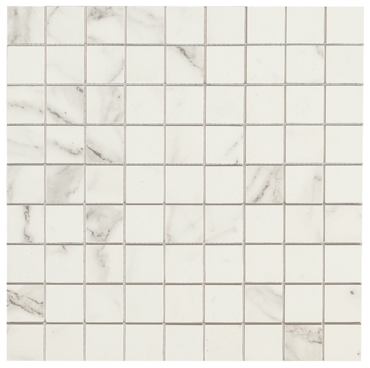 Marazzi Allmarble Statuario Mosaico Mmpz 30x30 - duża matowa mozaika włoska