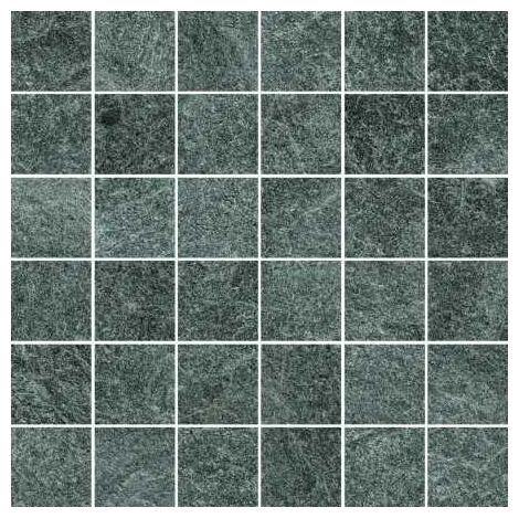 Duża mozaika Rocking Anthracite M1HN o matowej powierzchni w ciemnym antracytowym odcieniu