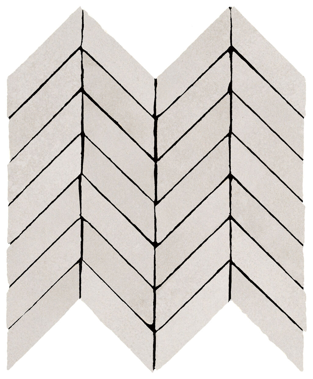 Marazzi Alchimia Mosaico Spina Grey M3SA 30x37 - duża mozaika kuchenna i łazienkowa