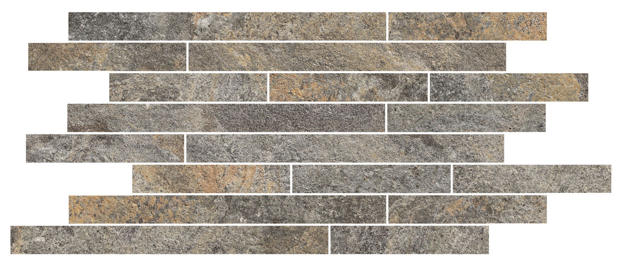 Marazzi Rocking Grey Mosaico M1HT 22.5x55 - duża mozaika włoska