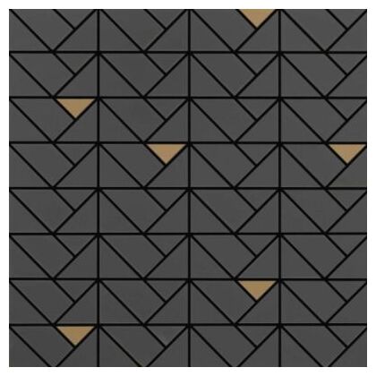 marazzi eclettica bronze anthracite m3jd mozaika 40x40 - zdjęcie główne