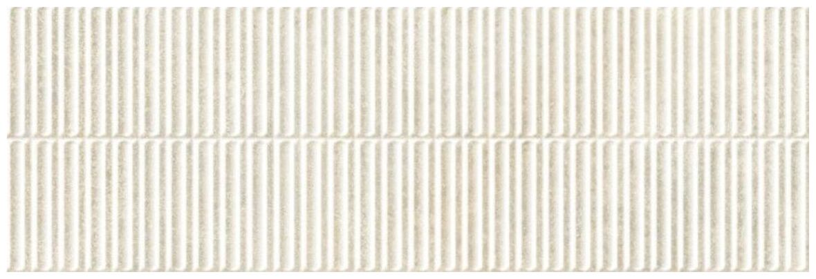 Matowa płytka Room Bianco 3D Match MP6D z wyrazistą trójwymiarową strukturą 30x90 cm