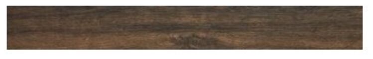 Treverkhome Castagno Mjwc gres rektyfikowany 15x120 o fakturze drewna w ciemnym odcieniu brązu