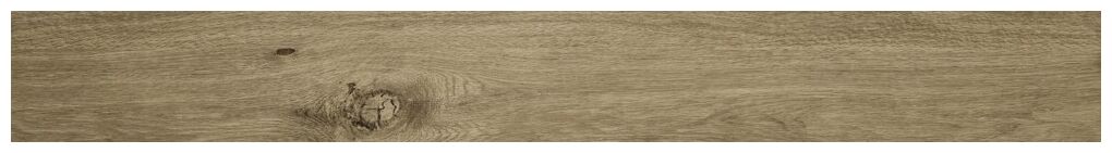 Gres Treverkhome Olmo Mklh 15x120 o wyglądzie drewna z wyraźnymi słojami i matową fakturą