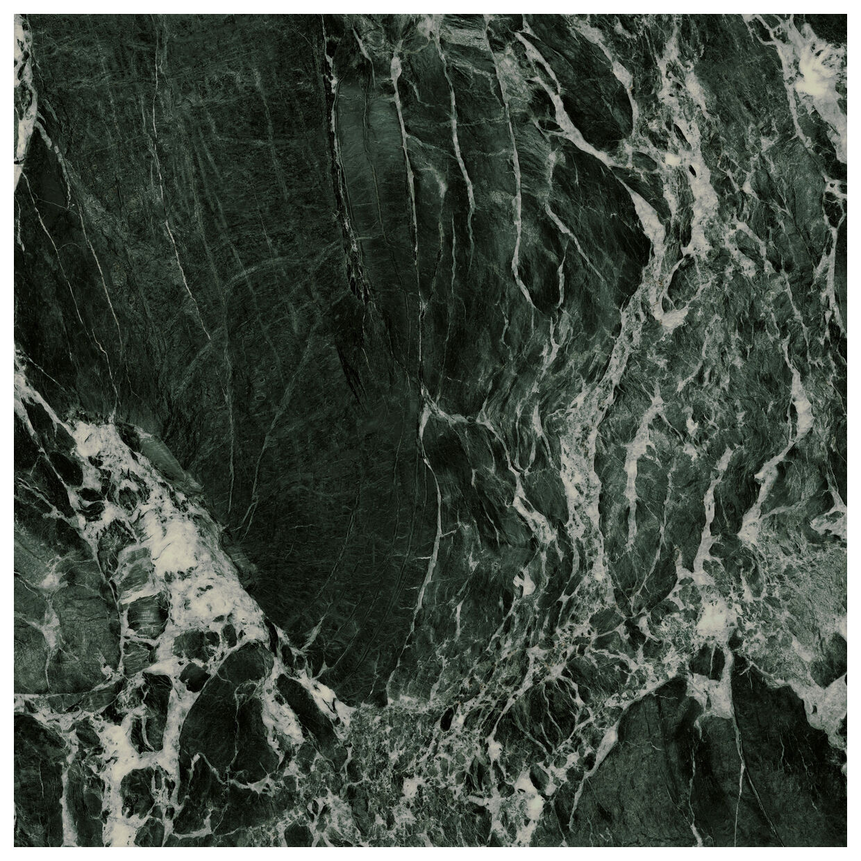 Marazzi Grande Marble Look Verde / Green LUX M9D3 120x120 - gres porcelanowy błyszczący imitujący marmur