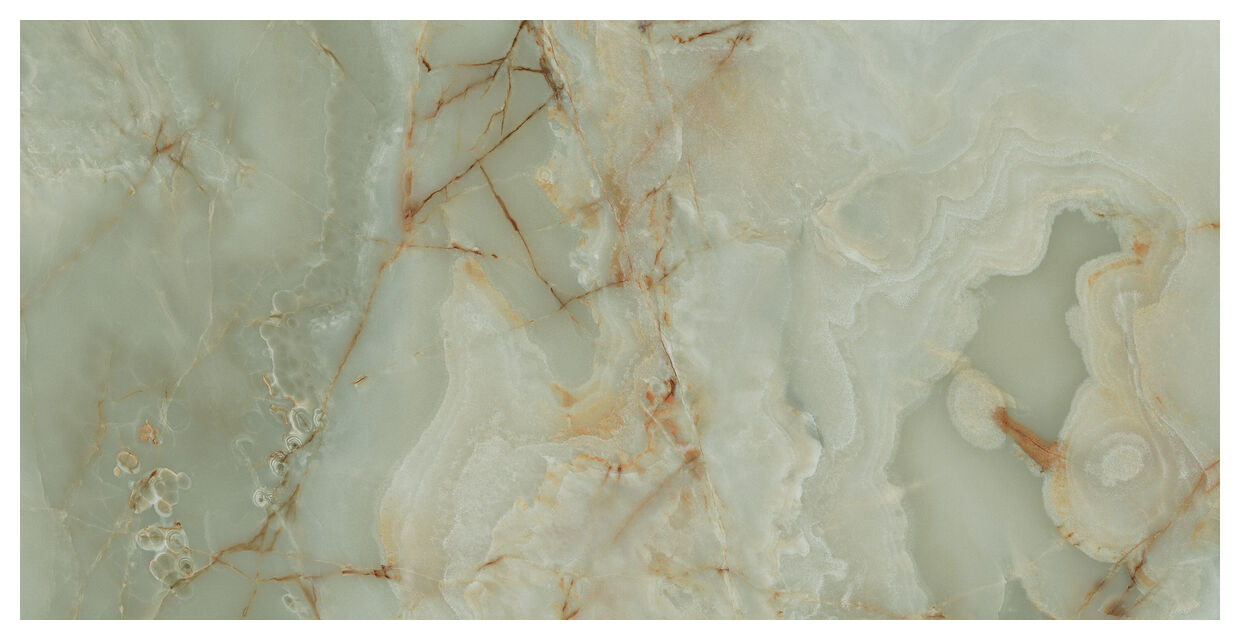 Marazzi Grande Marble Look Onice Giada LUX MEX6 60x120 - gres porcelanowy imitujący marmur do salonu