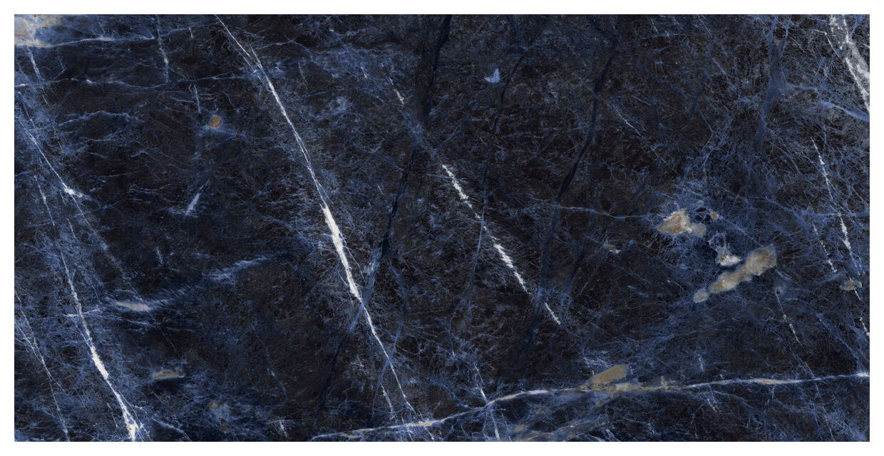Marazzi Allmarble Sodalite BLU LUX M9M8 60x120 - gres porcelanowy imitujący marmur kuchenny i łazienkowy