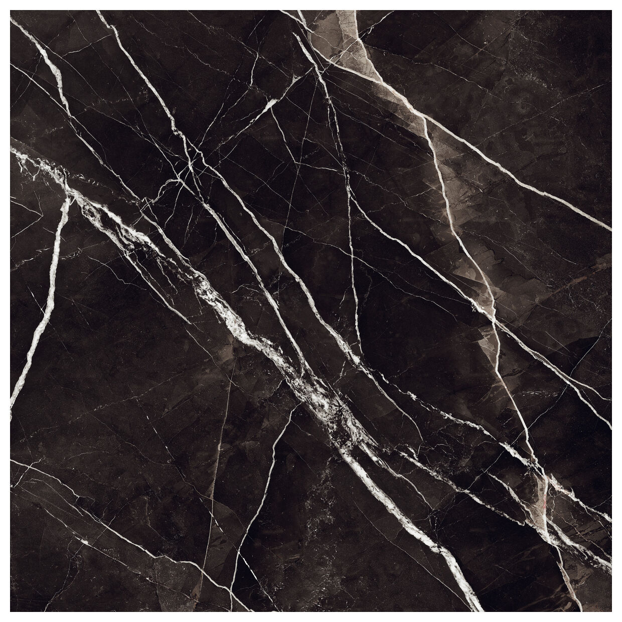 Marazzi Grande Marble Look Calacatta Black matt Memt 120x120 - gres porcelanowy marmuropodobny do salonu
