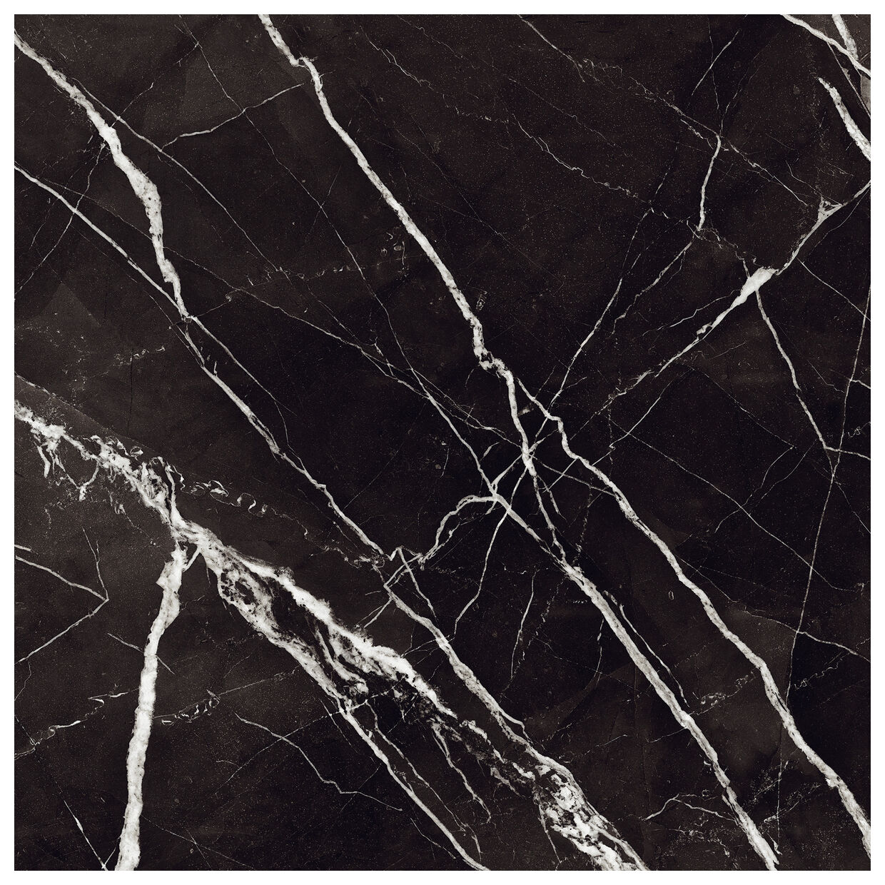 Marazzi Allmarble Calacatta Black LUX MEM2 60x60 - gres porcelanowy marmuropodobny łazienkowy i kuchenny