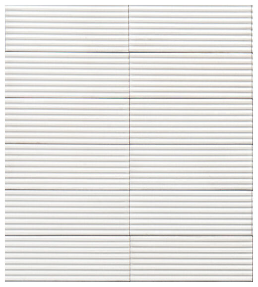 marazzi rice bianco pleat 3d m96h płytka ścienna 7.5x20 - zdjęcie główne