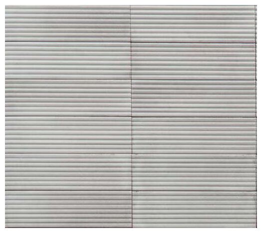 marazzi rice grigio pleat 3d m96k płytka ścienna 7.5x20 - zdjęcie główne