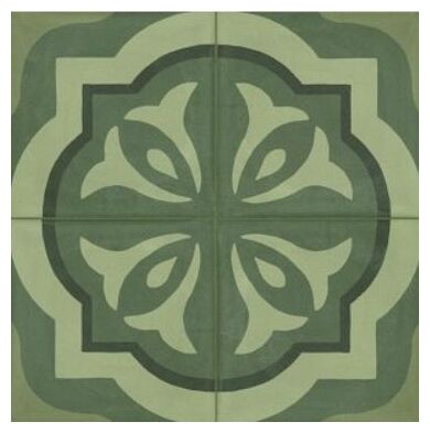 marazzi d_segni blend verde tappeto3 m60h gres 20x20 - zdjęcie główne