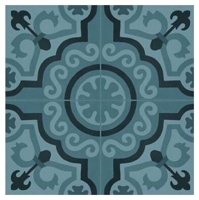 marazzi d_segni blend azzurro tappeto2 m60g gres 20x20 - zdjęcie główne