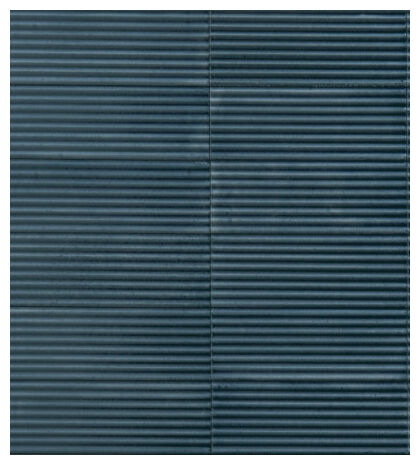 marazzi rice blu pleat 3d m96l płytka ścienna 7.5x20 - zdjęcie główne