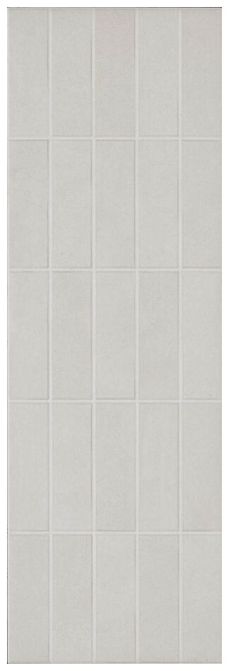marazzi chalk grey brick struttura m02l płytka ścienna 25x76 - zdjęcie główne