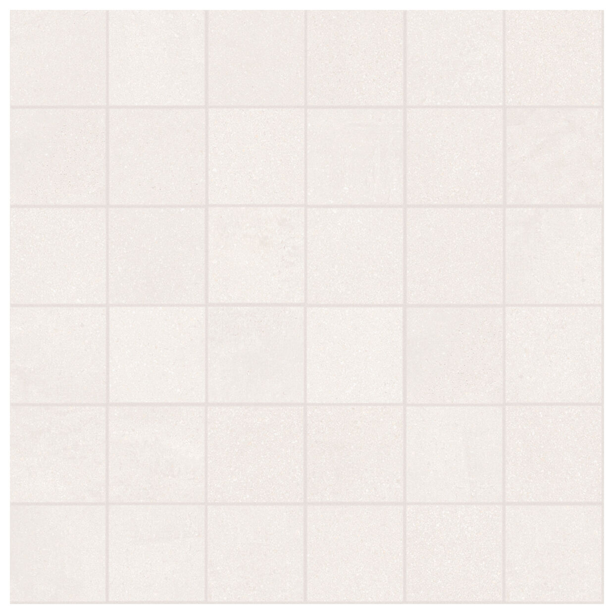 Marazzi Cementum ASH Mosaico 5x5 MA91 30x30 - matowa mozaika betonopodobna do salonu i przedpokoju