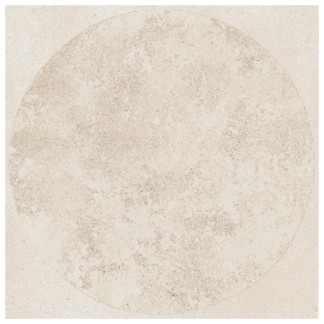 Marazzi Artcraft Pomice Decoro Bolli Mguw 20x20 - matowa płytka dekoracyjna imitująca beton do salonu