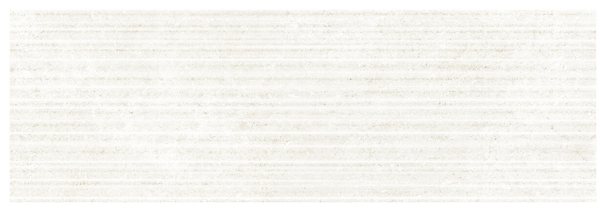 Marazzi Stream White Struttura Fiber 3D M9PR 25x76 - matowa płytka kuchenna i łazienkowa